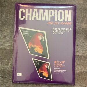 Champion Purple Ink Jet Paper for Photo Printing